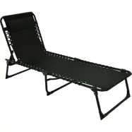 Örgryte | Fällbar solsäng | fem positioner svart