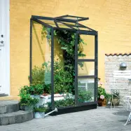 Altan 2 sektioner Glas, antracit