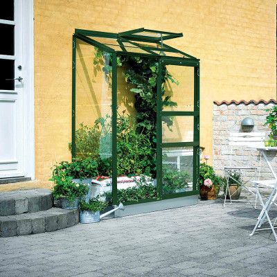 Altan 2 sektioner Glas, grön