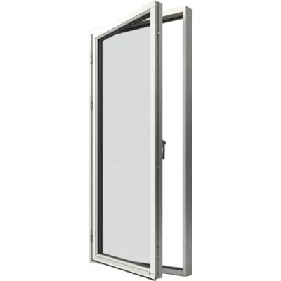 ALTANDÖRR EDK VITMÅLAD HÄRDAT GLAS INV/UTV 9/21-21 V | Beijerbygg Byggmaterial