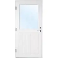 Altandörr i trä - 2-glas - Bröstning: 1000 mm