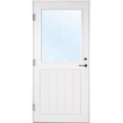 Altandörr i trä - 2-glas - Bröstning: 1000 mm