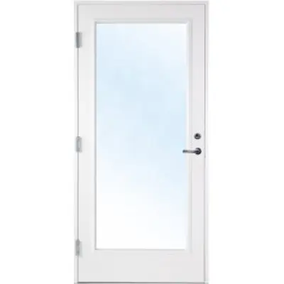 Altandörr i trä - 2-glas - Bröstning: 250 mm