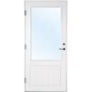 Altandörr i trä - 2-glas - Bröstning: 700 mm