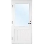 Altandörr i trä - 2-glas - Bröstning: 800 mm