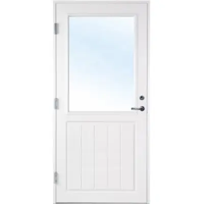 Altandörr i trä - 2-glas - Bröstning: 900 mm