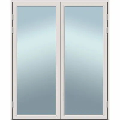 ALTANDÖRR TRÄ 12X22 H RAW VHDE VIT PAR HELGLAS | Beijerbygg Byggmaterial