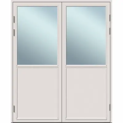 ALTANDÖRR TRÄ 17X21/11Ö H RAW VHDE VIT PAR | Beijerbygg Byggmaterial