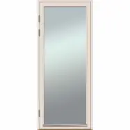 ALTANDÖRR TRÄ 8X20 H RAW VHDE VIT ENKEL HELGLAS | Beijerbygg Byggmaterial