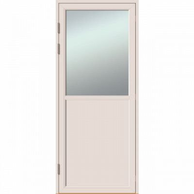 ALTANDÖRR TRÄ/ALU 8X23/11Ö H RAW VHDSAL VIT ENKEL | Beijerbygg Byggmaterial