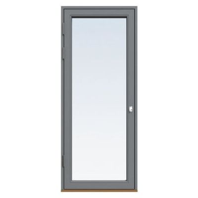 Altandörr Energi Aluminium Fönsterdörr 8, Askgrå, 21/21