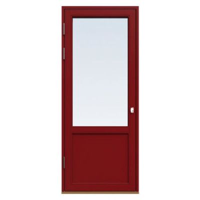 Altandörr Energi Aluminium Fönsterdörr 8, Röd, 21/16
