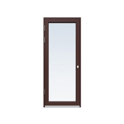 Altandörr Energi Aluminium Fönsterdörr 10, 21/21, Nötbrun