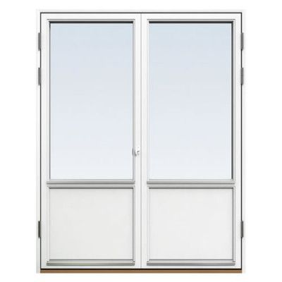 Energi Aluminium Fönsterdörr, Pardörr 15, Vit , 21/16