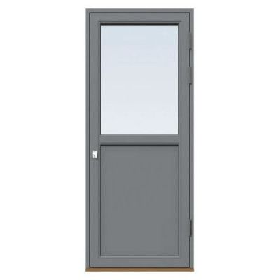 Altandörr Energi Premium Fönsterdörr Askgrå, 10, 21/13