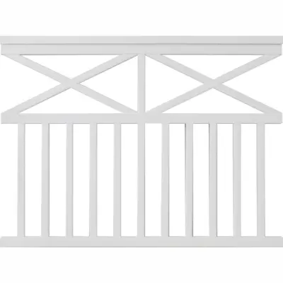 ALTANRÄCKE KRYSS VITMÅLAT 120X90CM