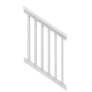 ALTANRÄCKE TRAPPSATS VITMÅLAT 126X70CM | Beijerbygg Byggmaterial