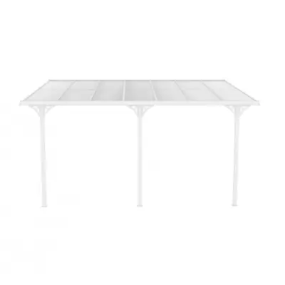 Altantak 2,7x2,5m | Kanalplast/ Aluminium | Vit