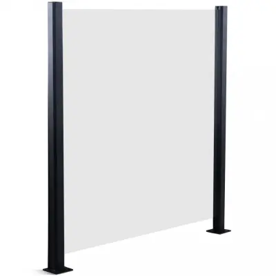 Glasräcke / staket i klarglas | Flerpack