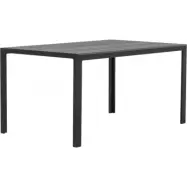 Las Vegas utebord 150x90 cm | Svart / Grå