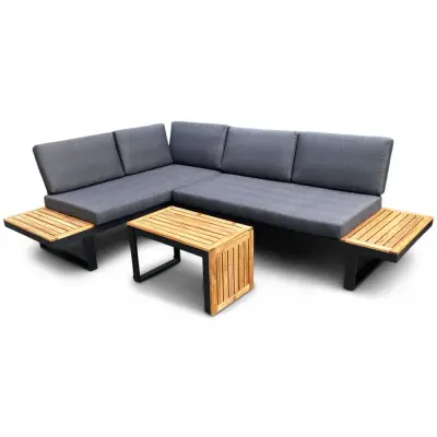 Mångsidig modulsoffa / loungegrupp i Akacia | Bullandö