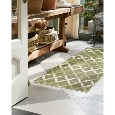 Maddox grön - plastmatta