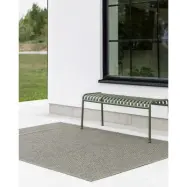 Malaga grön - flatvävd matta