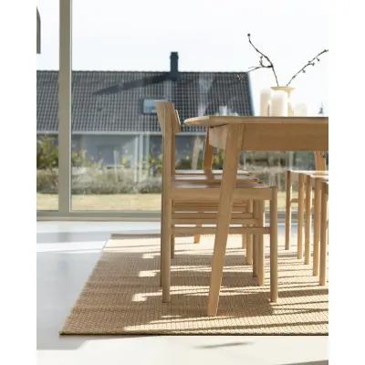 Pampa beige - flatvävd matta