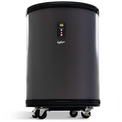 Party cooler | För 40 burkar | Tystgående | Grå