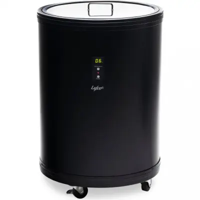 Party cooler | För 40 burkar | Tystgående | Svart