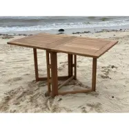 Saltö Matbord 140x80 cm i Massiv Teak | Hopfällbart