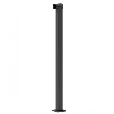 Slutstolpe 50x50x1070 mm | slät design | Linius