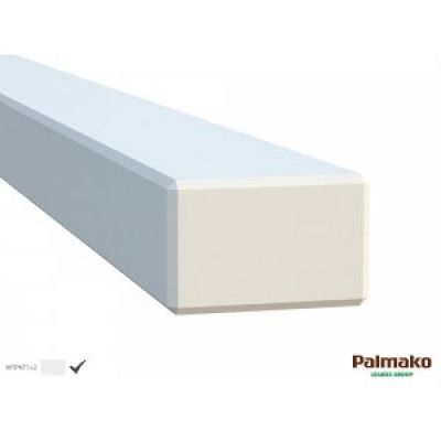 Stolpe till altanräcke - 45x70x1200 mm - Vit