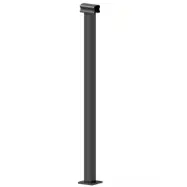 Stolpe till aluminiumstaket | 50×50×1070 mm | Linius