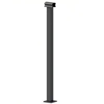 Stolpe till aluminiumstaket | 50×50×1070 mm | Linius