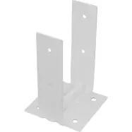 STOLPFUNDAMENT ALTANRÄCKE VITMÅLAT 95X95X150MM | Beijerbygg Byggmaterial