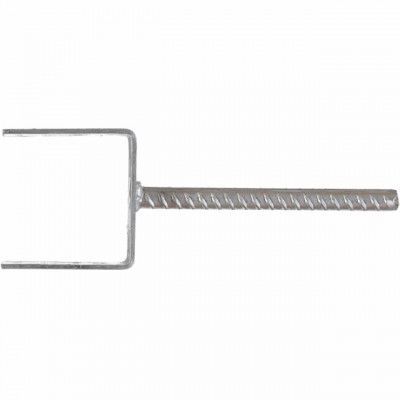STOLPSKO U-PROFIL 73X40X4MM GALV          (10) | Beijerbygg Byggmaterial