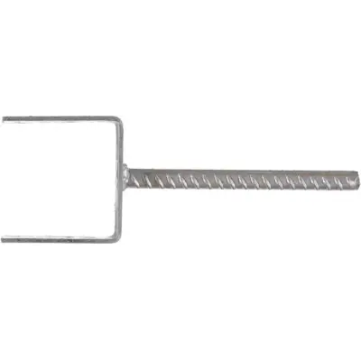 STOLPSKO U-PROFIL 73X40X4MM GALV          (10) | Beijerbygg Byggmaterial