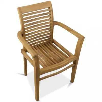 Utestolar i teak 4-pack |  Premiumkvalitet&tidlös stil | Utö