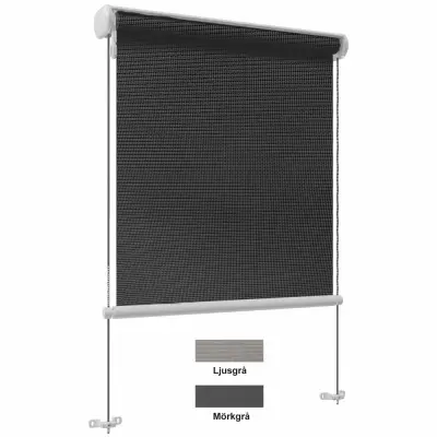 Vertikalmarkis/Balkongmarkis med fjärrkontroll 3x2,5m (Lagerutförsäljning)