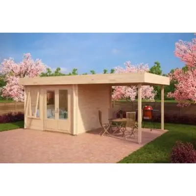 Attefallshus Arne H - 18 m²