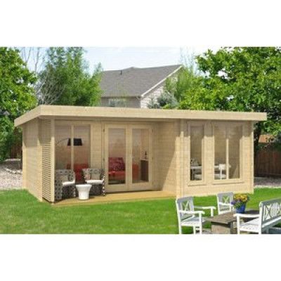 Attefallshus Ekaren F - 23,7 m²