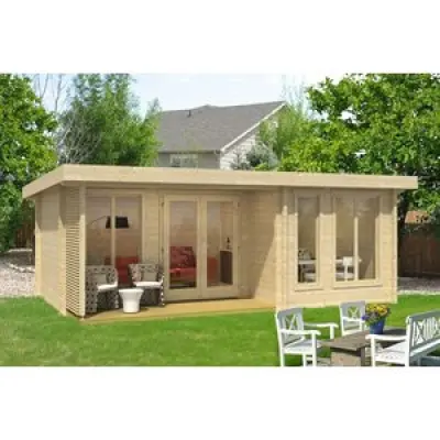 Attefallshus Ekaren F - 23,7 m²