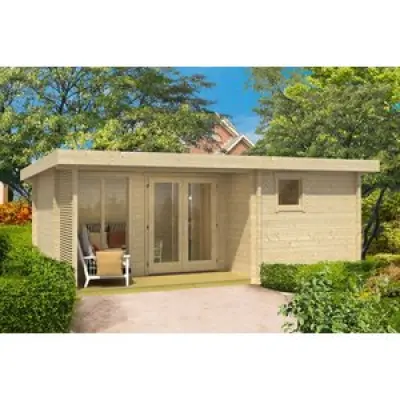 Attefallshus Ekaren G - 23,7 m²