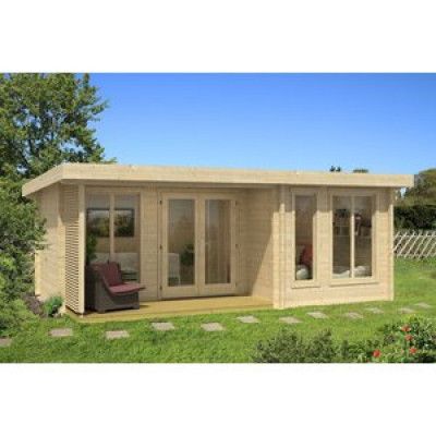 Attefallshus Ekaren H - 23,7 m²