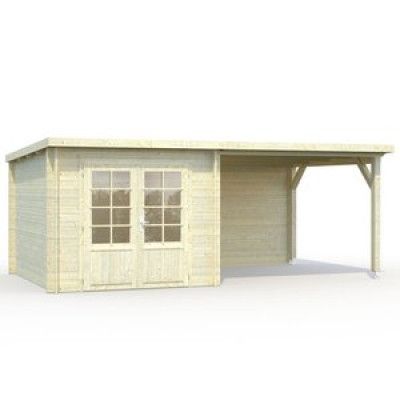 Attefallshus Ella 6,9+8,2 m² - Inget golv