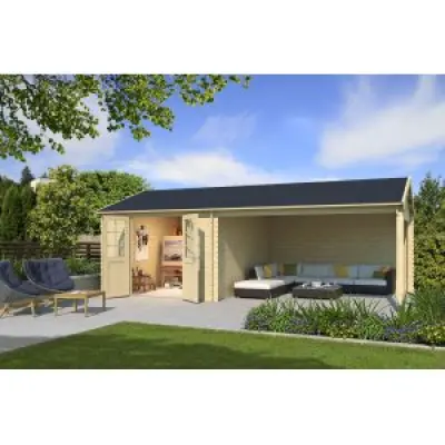 Attefallshus Eriko - 28 m²