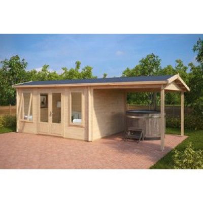 Attefallshus Gösta C - 21,5 m²