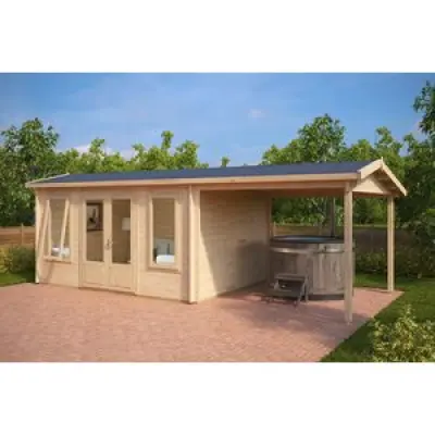 Attefallshus Gösta C - 21,5 m²