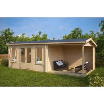 Attefallshus Gösta J - 21,5 m²